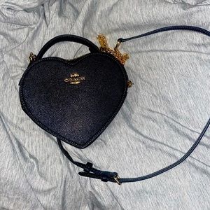 coach heart bag